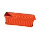 thumbnail image 4 of Maceta para ventana, maceta rectangular para exterior e interior con drenaje Ladrillo rojo, 4 of 9