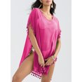 thumbnail image 3 of Argulvti Bikini de Plage pour Femmes, Tenue de Plage Couvre-Maillot à Franges, Robe d'Été pour Dames, 3 of 7