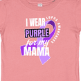 thumbnail image 4 of Inktastic I Wear Purple for My Mama Lupus Awareness Boys or Girls Baby T-Shirt, 4 of 5