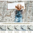 thumbnail image 2 of Koorlian Washable Vintage Area Rug, Kitchen Rugs Non Slip, 2' x 3' Lightweight Indoor Door Mats for Entryway, Bedroom and Kids Playroom, 2 of 6
