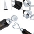 thumbnail image 2 of Tapón de vino de 10 piezas, tapón de botella de bebida para colección de vino, sello de ahorro de cerveza de champán de vino tinto (5 en forma de corazón + 5 en forma de bola), 2 of 5