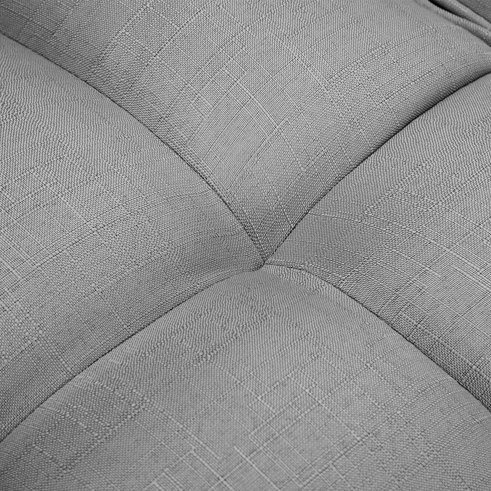 Lowestbest Modern Futon Sofa Bed with 2 Pillows for Small Spaces Living Room Bedroom, Gray Lowestbest Modern Futon Sofa Bed with 2 Pillows for Small Spaces Living Room Bedroom, Gray