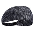 thumbnail image 1 of Diadema deportiva absorbente para mujeres y hombres que hacen ejercicio, banda para el cabello deportiva para Gris, 1 of 9