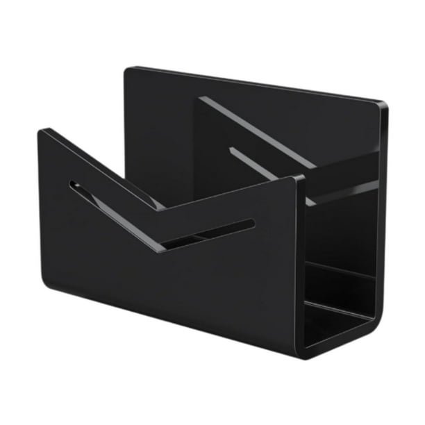 Organizador, soporte de escritorio, estante clasificador para el hogar, la oficina y la escuela. Negro