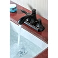 thumbnail image 4 of Anzzi L-Az014 Vista Centerset 1.2 GPM Bathroom Faucet - Bronze, 4 of 8