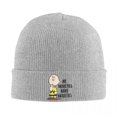 thumbnail image 2 of Peanuts Charlie Brown Mis ansiedades Tengo ansiedades Snoopy Gorros Gorro tejido Gorro femenino Masculino Gorros de calle elásticos, 2 of 5