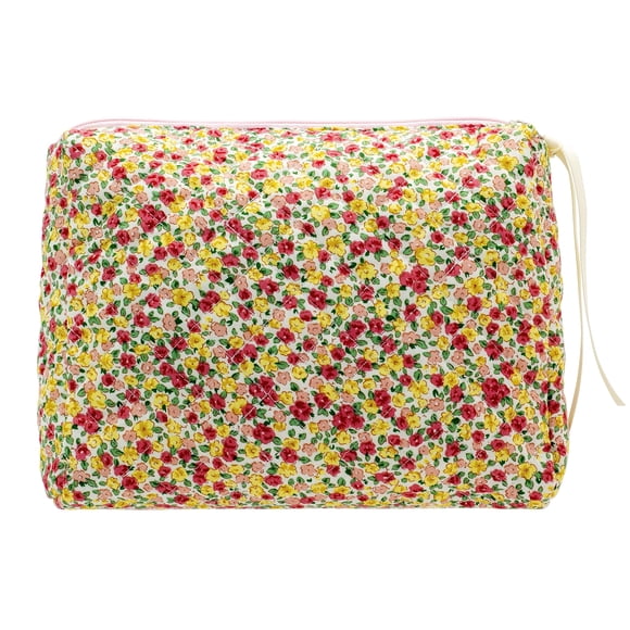 Bolsa de maquillaje PAZIMIIK acolchada vintage de viaje para mujeres y niñas