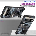 thumbnail image 4 of Phone Case for Google Pixel 6 Pro,Army Camouflage Case with Military Grade Protection Drop-Tested and Built-in Kickstand Cover for Google Pixel 6 Pro MC Army Green, 4 of 8