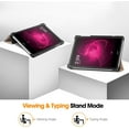 thumbnail image 5 of elitegadget Trifold Case for T-Mobile Revvl Tab 5G 10.36" Tablet 2023 Released - Tri-Fold Lightweight Stand Shell Case Cover + 1 Random Color Stylus (Rose Gold), 5 of 5