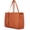 Brown, variant on Laptop Bag For Women 15.6 Inch Work Tote Bags PU Leather Computer Purse For Business Office With 3 Layer Compartments