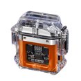 thumbnail image 1 of Electric Lighter Double Arc Electronic Pulse Lighter Windproof & Waterproof Rechargeable Flameless Lighter with LED, 1 of 8