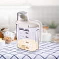 thumbnail image 3 of Home Savings and Storage Items Clearance!Pcksrro Sealed Jar Kitchen Grain and Miscellaneous Grain Jar Insect Proof -proof Sealed Jar Transparent Fresh-keeping Box Miscellaneous Grain, 3 of 3