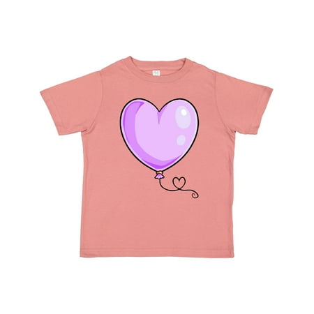 

Inktastic Purple Balloon Heart Boys or Girls Toddler T-Shirt