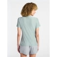 thumbnail image 4 of Athletic Works Women's and Women's Plus Performance ButterCore Tee, Sizes XS-4X, 4 of 6