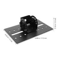 thumbnail image 2 of WRITWAA 1Ensemble Support de Haut-Parleur Surround Métal Noir Design Robuste pour Installation Audio à Domicile, 2 of 8