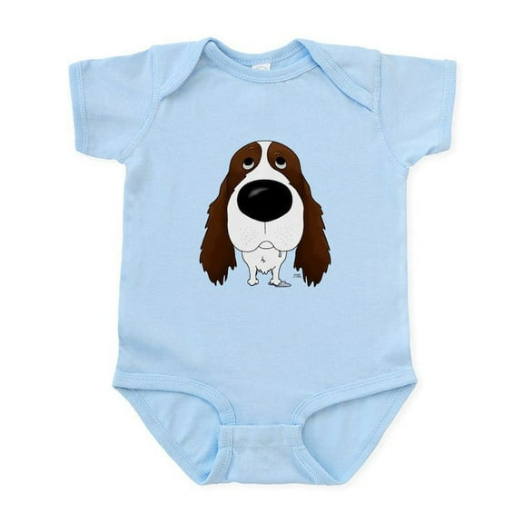 CafePress - Big Nose Springer Spaniel Infant Bodysuit - Baby Light Bodysuit, Size Newborn - 24 Months