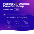 thumbnail image 2 of Zum Bar Goat's Milk Soap - Patchouli-Orange - 3 oz (3 Pack), 2 of 7