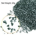 thumbnail image 3 of Uxcell 20g Crushed Glass Chips, 1-3mm Irregular Metallic Sequins Glass Stone Mineral Blue, 3 of 5