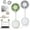 2PCS-A, variant on Magnetic Fan and Phone Stand, Multifunctional Personal Fan Clip on with 3 Speeds & Wide Airflow, Portable 360° Flexible Gooseneck for Phones, Tablets, Laptops, Tables and Outdoors (2PCS-C)