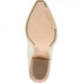 thumbnail image 7 of Sam Edelman Fuller Ivory Stacked Heel Pointed Toe Pull On Leather Western Boots (Ivory, 9), 7 of 7