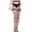 B, variant on Lace Suspender Transparent Pantyhose Women's Set Stockings Tights Elegant Sheer Evening Wear