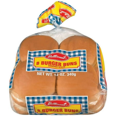 Interstate Brands Butternut Buns, 8 ea