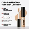 thumbnail image 4 of Revlon ColorStay Flex Wear Concealer, Full Coverage, 24HR Wear, 076 Caramel, 0.34 fl oz, 4 of 18
