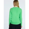 thumbnail image 4 of Free Assembly Women's Cozy Yarn Crewneck Sweater with Long Sleeves, Lightweight, Sizes XS-XXL, 4 of 6