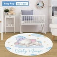 thumbnail image 5 of KAINSY Custom Crib Bedding Set for Nursery,5 Pcs Personalized Baby Crib Sets with Name for Toddler Kids,Baby Bedding Crib Sets for Girls Boys,Baby Bedding Set Infants & Newborns Gifts(Fixed Size), 5 of 7