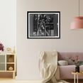 thumbnail image 3 of Historic Framed Print, New York, New York. Stairway from concourse to trains at the Pennsylvania railroad station, 17-7/8" x 21-7/8", 3 of 9