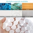 thumbnail image 3 of Puntos de velcro adhesivos de 10 mm, cierre de velcro, 600 pares, puntos de velcro, puntos de velcro autoadhesivos, adecuados para papel, plástico, vidrio y ropa, 3 of 4