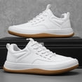 thumbnail image 3 of 2026 New Men'S Casual Sneakers | Breathable Korean Style, Thick Sole, Soft Sports Footwear, Trendy Versatile Fashion, Upper, Pvc Sole, Lace Closure, Low Top, All-Season, 3 of 7