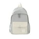 thumbnail image 2 of Mochila Gris de Gran Capacidad para Estudiantes de Secundaria y Hombres de Negocios | Bolsa de Viaje para Portátil de 15,3" | Material de Poliéster Resistente | Correa de Hombro Ajustable | Cierre Ma, 2 of 6