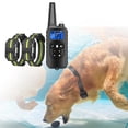 thumbnail image 3 of Collar de entrenamiento para perros Yinane impermeable recargable verde, 3 of 6