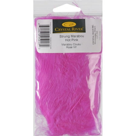SuperFly Strung Marabou, Hot Pink