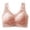 Pink, variant on Womens Seamless Wireless Supportive Bras Push Up Comfort Soft No Underwire Full Coverage T-Shirt Bra Plus Size
