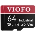 thumbnail image 1 of Tarjeta microSD VIOFO 64GB de grado industrial U3 A2 V30 con adaptador, 1 of 7
