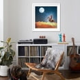 thumbnail image 4 of Art.com Lasso the Moon Art Print by Nancy Tillman, White Frame Wall Art, 38" x 38", 4 of 5