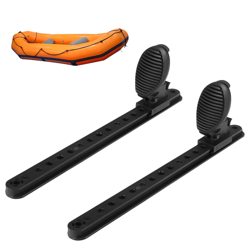Necvior Kayaks Foot Peg Brace Canoes Kayaks Footrest Adjustable Kayaks Pedal Foot Brace Foot Controlling Systems for Boats Kayaks