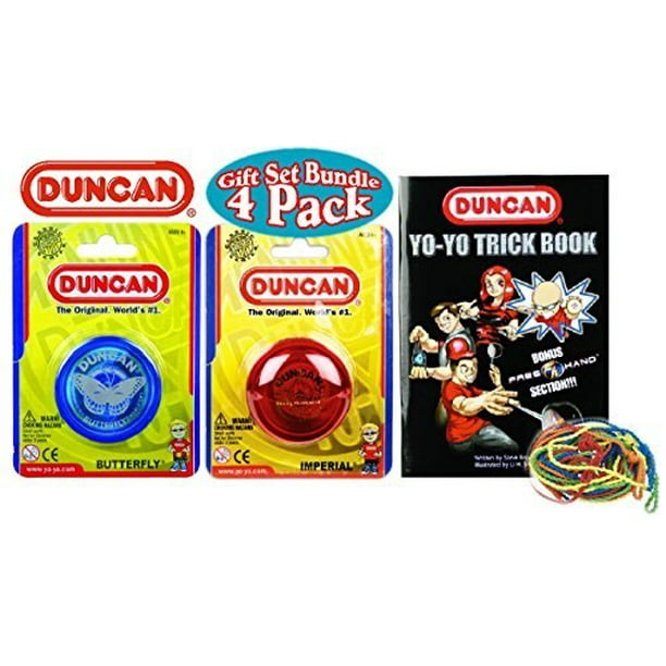 Duncan Yoyo Imperial, Butterfly, Trick Book & 10 Strings Deluxe Gift