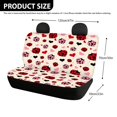 thumbnail image 4 of FUIALDOLG Ladybug Hearts Pattern Design Durable Backseat Covers for Car Interior Auto, Comfortable Bench Seat Covers Non-Slip Back Seat Covers, 4 of 7