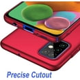 thumbnail image 5 of Case for Samsung Galaxy A51 4G Phone Case Protective Slim [Defend from Scratch/Slip/Drop/Fingerprint] Matte PC Hard Minimalistic Phone Cover for Samsung Galaxy A51 4G-Red, 5 of 12