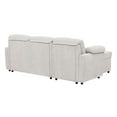 thumbnail image 6 of Miekor Furniture Convertible Sofa Bed – 3-in-1 Pull-Out Sectional with Storage 32258, 6 of 9