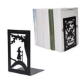 thumbnail image 1 of Dioche Metal Bookend, Iron Durable Metal Book Stand, Strong For Home Office, 1 of 8
