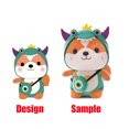 thumbnail image 2 of Ce Astm Cute Promotional Custom Fluffy Large Plush Toys For Graduation And Anniversary Machine Washable Stuffed Animals, 2 of 5