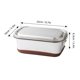 thumbnail image 4 of Fiambrera Acero Inox 304 Doble Capa 3 Compartimentos 1.2L Leyfeng  Caja bento de acero inoxidable, 4 of 7