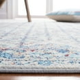 thumbnail image 5 of SAFAVIEH Brentwood Mide Floral Geometric Runner Rug, 2' x 8', Ivory/Blue, 5 of 10