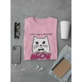 thumbnail image 3 of Cat Love Is Everlasting Meow T-Shirt Men -Image by Shutterstock, Male Medium, 3 of 4