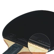 GEWO CS Energy Carbon Pre-Assembled Table Tennis Racket, ITTF Approved Ping Pong Paddle, Carbon Blade, 1.8 mm Sponge, Flared Handle