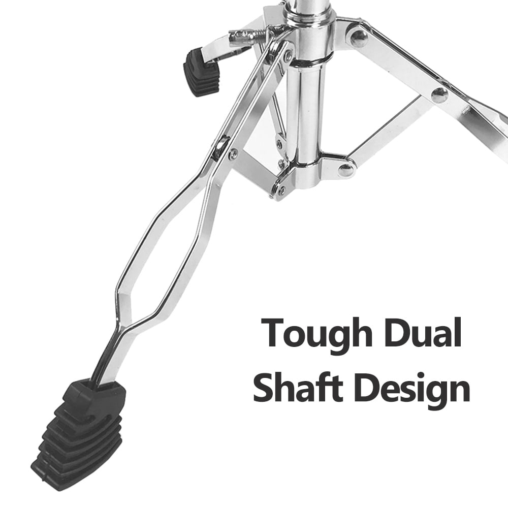 drum tripod stand Tripod 12-inch Galvanized Carbon Steel Drum Tripod Stand 19.7inch-29.5inch Height Adjustable for Dumb Drum Snare Drum Drum Set Supporting